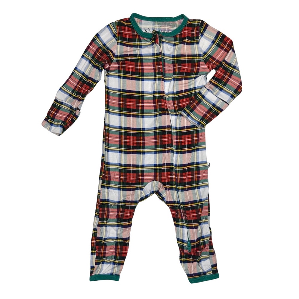 Free Birdies‎ Plaid Bamboo Coverall